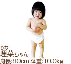 生後1歳0～3ヵ月 女の子