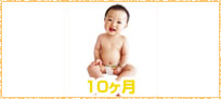 赤赤ちゃん様子10ヵ月イメージ