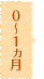 0～1ヵ月