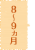 8～9ヵ月