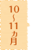 10～11ヵ月