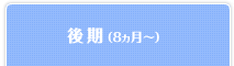 後期（8ヵ月～）