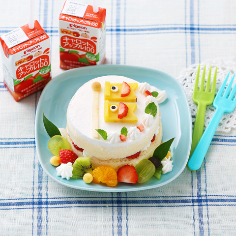 こいのぼりケーキ