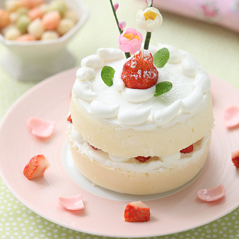 ひなまつりケーキ