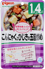 こんにゃくとひじきの五目炒め