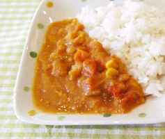 ツナとかぼちゃのカレー